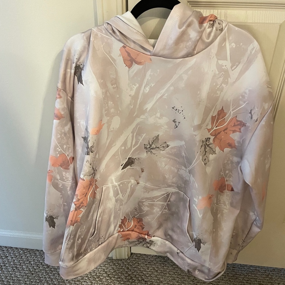 faded camo hoodie